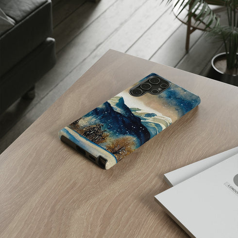 Snowy Colorado Rocky Mountains - Impact Resistant Phone Case